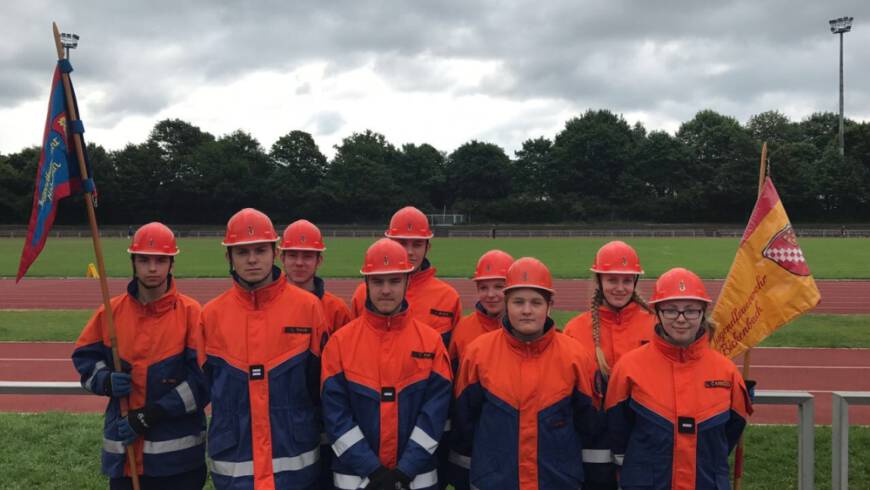 Jugendfeuerwehrmitglieder Leistungsspange
