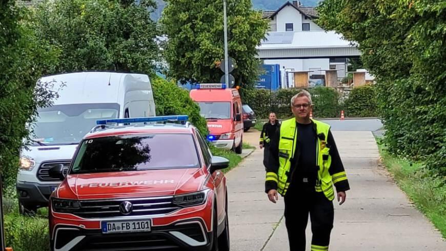 40. Dienstjubiläum Holger Herwig – Feuerwehr Bickenbach gratuliert und sagt DANKE!