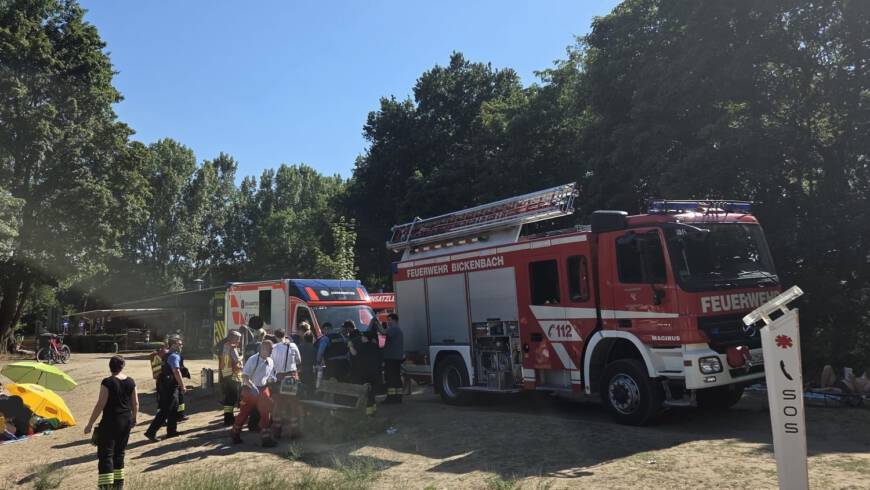 H 1 – Unterstützung Rettungsdienst am Erlensee