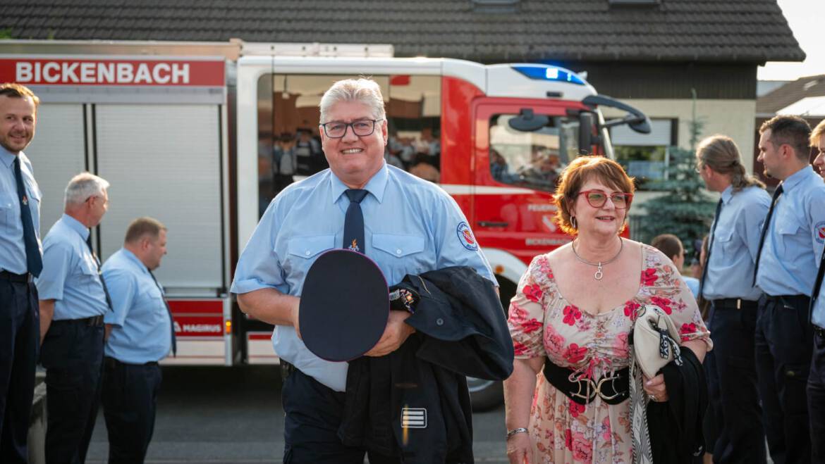 Ein Mann, der Spuren hinterlässt: – Andreas Daniel nach 31 Jahren als Gemeindebrandinspektor verabschiedet –