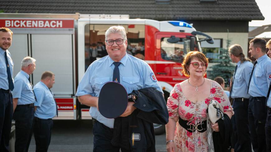 Ein Mann, der Spuren hinterlässt: – Andreas Daniel nach 31 Jahren als Gemeindebrandinspektor verabschiedet –