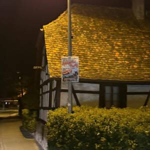 2025-11-13 Plakatierung Glühweinparty