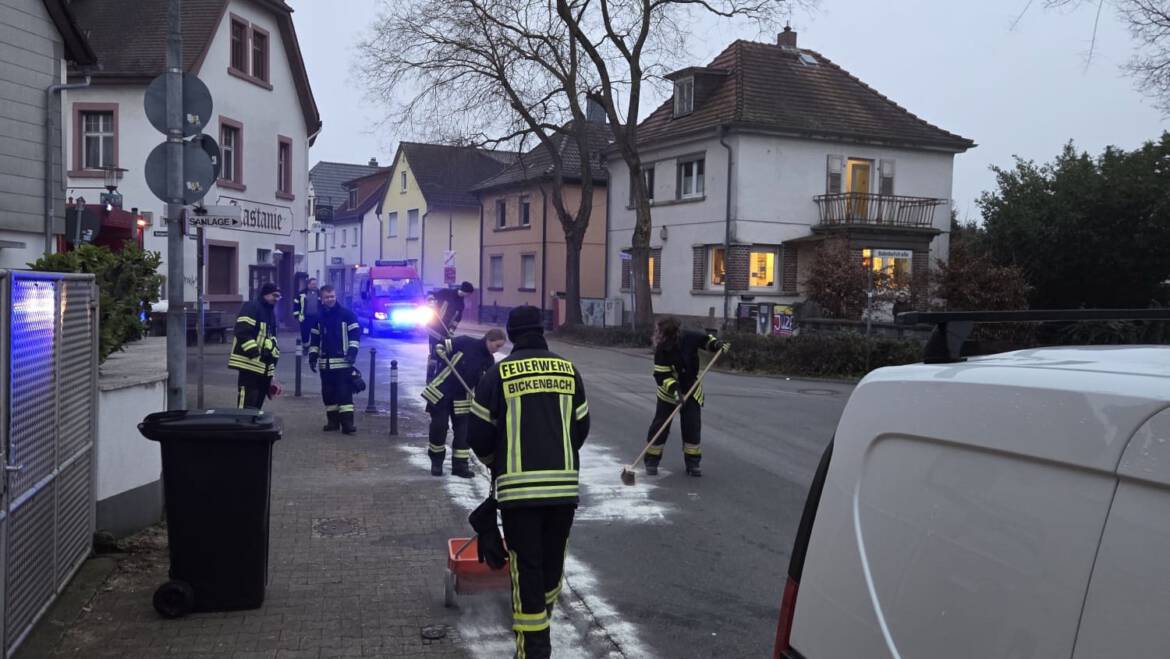 H1 – Ölspur, 20.01.2026