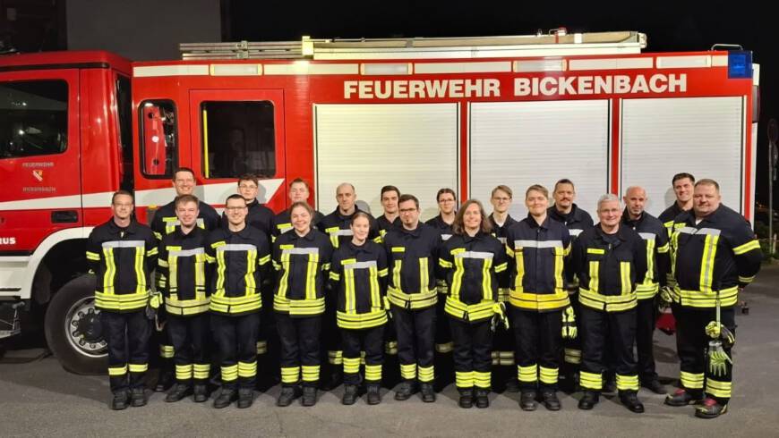 +++ Starker Jahresstart bei der Feuerwehr Bickenbach 🚒🔥+++
