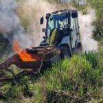 Waldbrandübung
